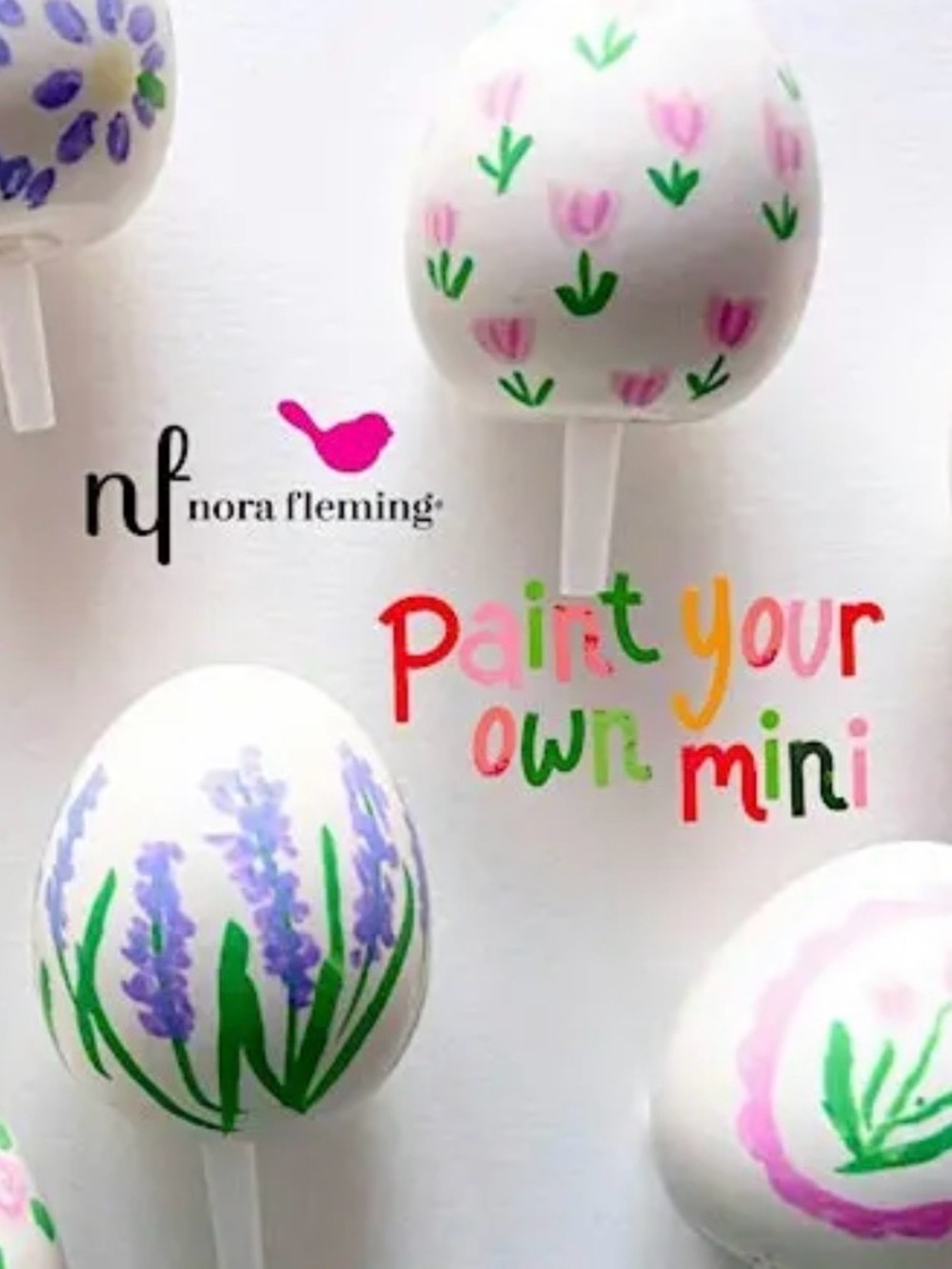 Nora Fleming Egg Mini NWT